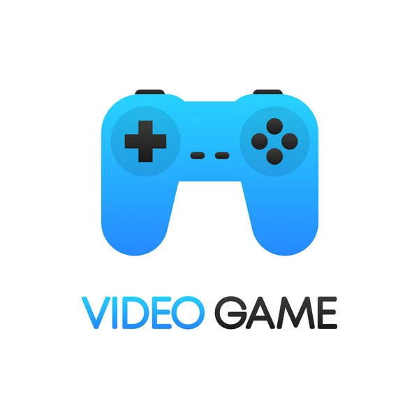 Abstract video game for game design. Vector illustration design.Play online. — Image vectorielle