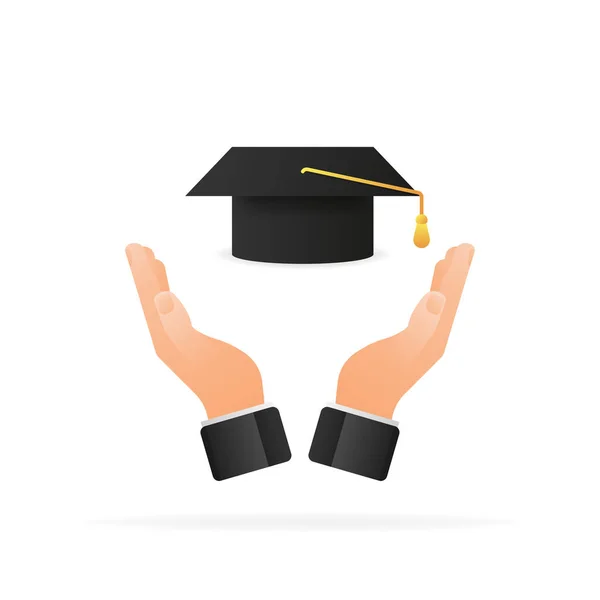 Education, knowledge, study concept. Business concept. Vector certificate icon. — Stockvector