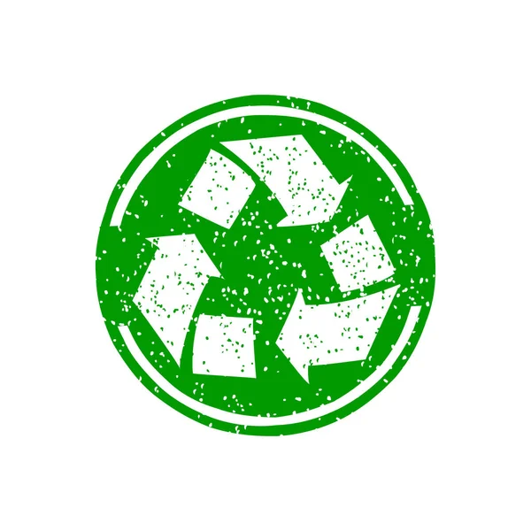 Olika färgade papperskorgar återvinning vektor illustration, Avfall typer segregation återvinning — Stock vektor