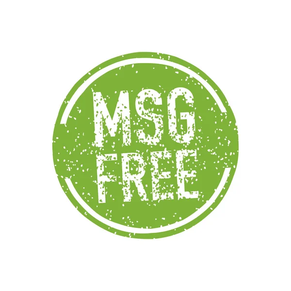 Msg free green icon. Msg free, great design for any purposes. Vector logo — Stockvektor