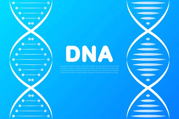 Czarne DNA. Symbol logo. Ikona projektowania medycznego — Wektor stockowy