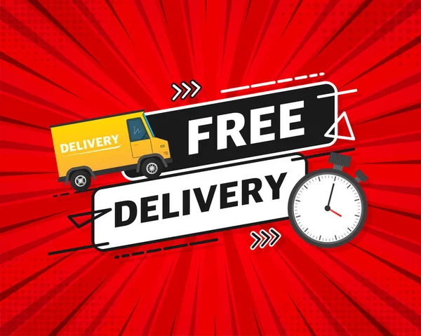 Beleş kargo damgası. Kırmızı ücretsiz nakliye kauçuk grunge pul vektör illüstrasyonu