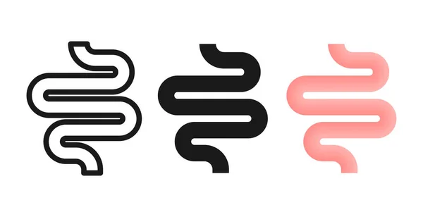 Kolit. Mide. Karın şişiren Sağlık Vektörü illüstrasyonuName