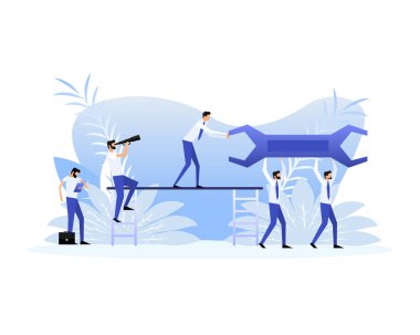 Under construction website page. Web Page Under. Vector illustration