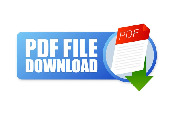 Télécharger Icône Fichier Pdf Type Document Tableur Icône Vectorielle Pdf — Image vectorielle