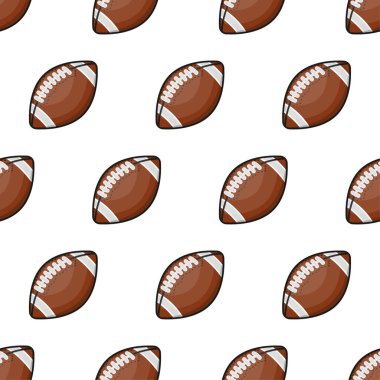 Football ball. Sport game tournament. League team and fan club. Vector illustration