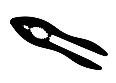 Büyük fındıkkıran. Vektör resmi.