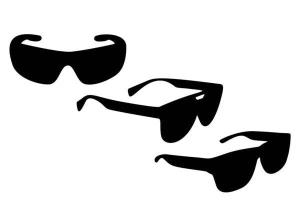 Sonnenbrillen Inklusive Vektorbild — Stockvektor