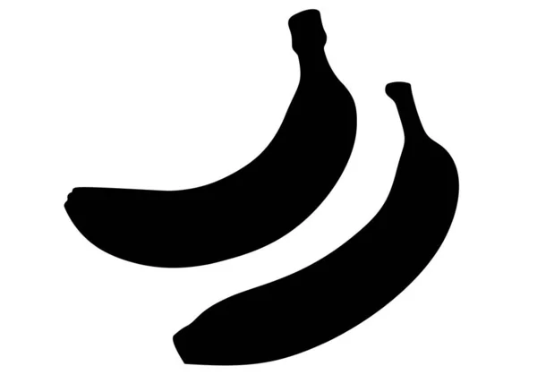 Grandes Bananas Imagem Vetorial — Vetor de Stock
