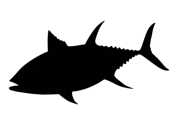 Big Tuna Fish Vector Image — Stock Vector