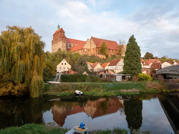 Havelberg Adalah Sebuah Kota Distrik Stendal Saxony Anhalt Jerman Terletak — Stok Foto