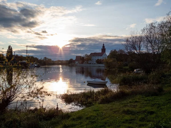 Havelberg Una Ciudad Distrito Stendal Sajonia Anhalt Alemania Está Situado —  Fotos de Stock