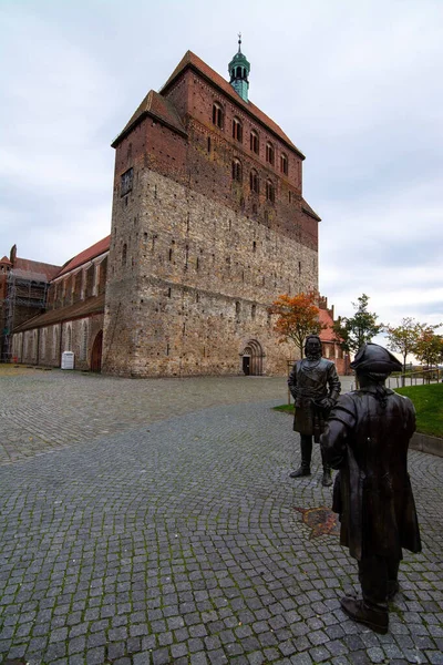 Havelberg Egy Város Stendal Kerületben Szász Anhalt Németország Található Havel — Stock Fotó