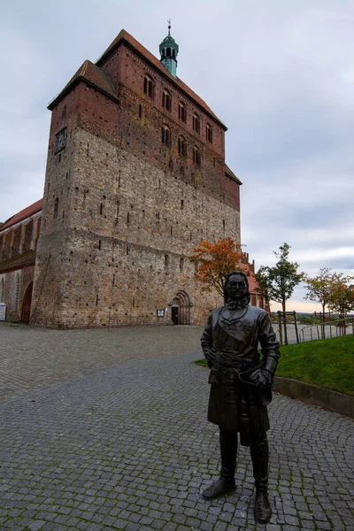 Havelberg Egy Város Stendal Kerületben Szász Anhalt Németország Található Havel — Stock Fotó