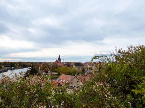 Havelberg Egy Város Stendal Kerületben Szász Anhalt Németország Található Havel — Stock Fotó