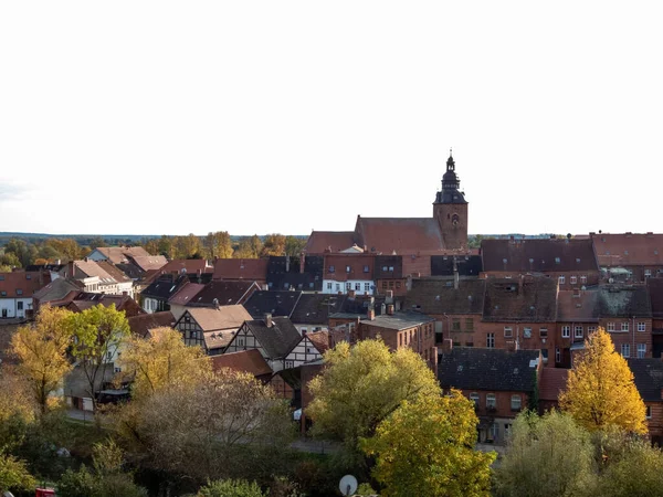 Havelberg Una Ciudad Distrito Stendal Sajonia Anhalt Alemania Está Situado —  Fotos de Stock