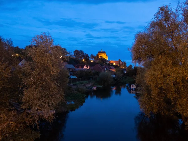 Havelberg Adalah Sebuah Kota Distrik Stendal Saxony Anhalt Jerman Terletak — Stok Foto