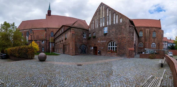 Salzwedel Officiellt Känt Som Hansestadt Salzwedel Stad Sachsen Anhalt Tyskland — Stockfoto