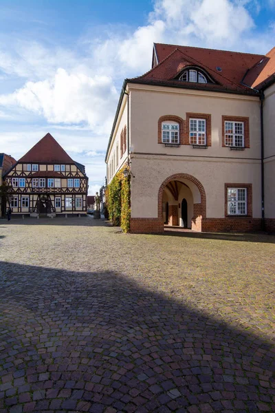Gardelegen Almanya Saksonya Anhalt Eyaletinde Yer Alan Bir Şehirdir — Stok fotoğraf
