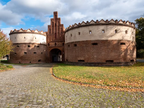 Salzwedeler Porten Den Enda Fyra Stadsportar Som Fortfarande Bevaras Hanse — Stockfoto