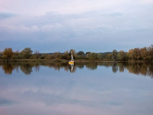 Der Gartower See Entstand Aus Dem Fluss Seege Eines Linken — Stok fotoğraf