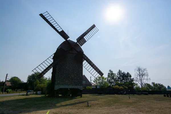 Wind Mill Wilhelmsaue Built 1880 1964 Flour Shred Has Been — Stock Photo, Image