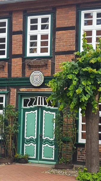 Der Gartower See Entstand Aus Dem Fluss Seege Eines Linken — Stok fotoğraf