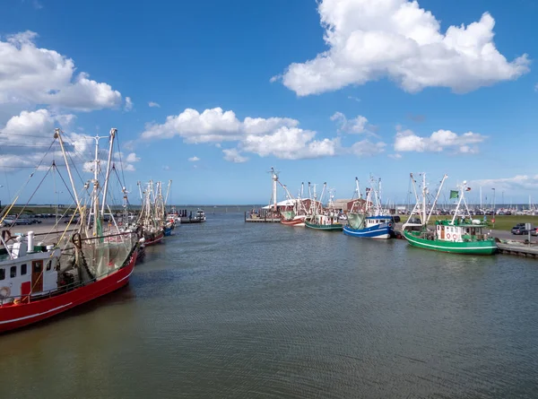 Dornumersiel Terletak Langsung Pantai Laut Utara Kota Utama Masyarakat Dornum Stok Gambar Bebas Royalti