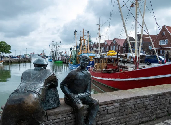 Neuharlingersiel Adalah Sebuah Munisipalitas Munisipalitas Gabungan Esens Distrik Wittmund Barat Stok Lukisan  