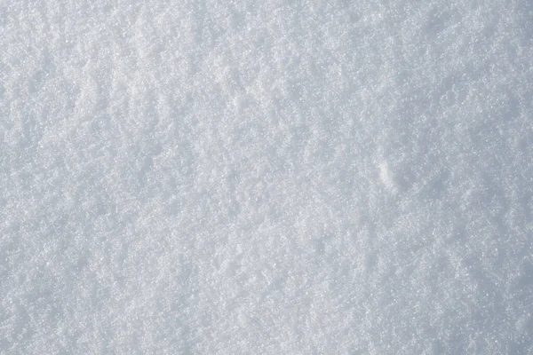Background with a fragment of a flat snow surface — Stock fotografie