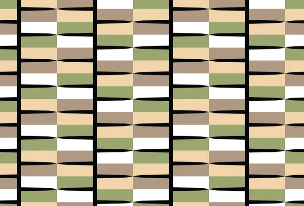 ベクトルシームレスパターン 5色のテクスチャの背景 — ストックベクタ