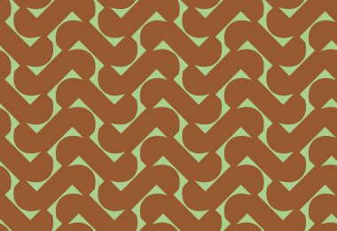 Vektörsüz desen, soyut doku arkaplanı, iki renkte tekrarlanan fayanslar.