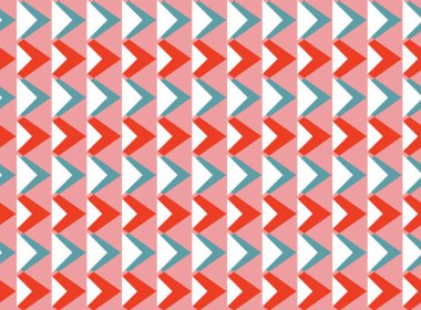 Vektörsüz desen, soyut doku arkaplanı, dört renkte tekrarlanan fayanslar.