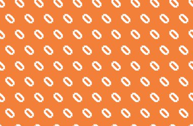 Vektörsüz desen, soyut doku arkaplanı, iki renkte tekrarlanan fayanslar.