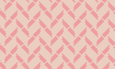 Vektörsüz desen, soyut doku arkaplanı, iki renkte tekrarlanan fayanslar.