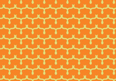 Vektörsüz desen, soyut doku arkaplanı, iki renkte tekrarlanan fayanslar.