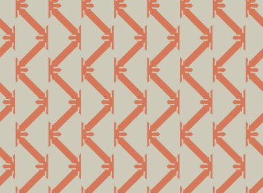 Vektörsüz desen, soyut doku arkaplanı, iki renkte tekrarlanan fayanslar.