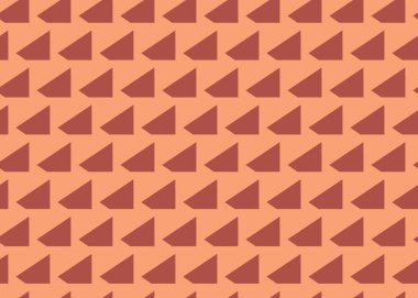 Vektörsüz desen, soyut doku arkaplanı, iki renkte tekrarlanan fayanslar.