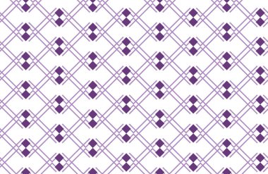 Vektörsüz desen, soyut doku arkaplanı, üç renkte tekrarlanan fayanslar.