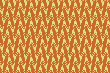 Vektörsüz desen, soyut doku arkaplanı, iki renkte tekrarlanan fayanslar.