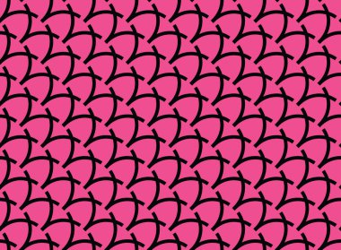 Vektörsüz desen, soyut doku arkaplanı, iki renkte tekrarlanan fayanslar.