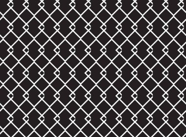 Vektörsüz desen, soyut doku arkaplanı, iki renkte tekrarlanan fayanslar.