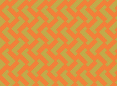 Vektörsüz desen, soyut doku arkaplanı, iki renkte tekrarlanan fayanslar.