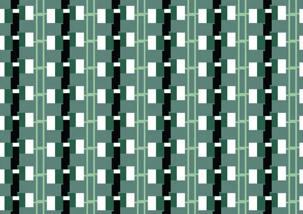 ベクトルシームレスなパターン 抽象的なテクスチャの背景 5色の繰り返しタイル — ストックベクタ