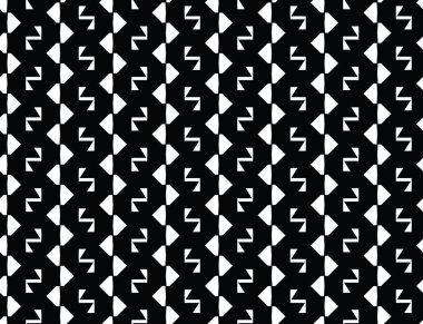 Vektörsüz desen, soyut doku arkaplanı, iki renkte tekrarlanan fayanslar.