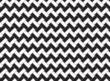 Vektörsüz desen, soyut doku arkaplanı, üç renkte tekrarlanan fayanslar.