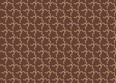 Vektörsüz desen, soyut doku arkaplanı, iki renkte tekrarlanan fayanslar.