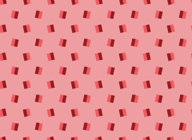 Vektörsüz desen, soyut doku arkaplanı, üç renkte tekrarlanan fayanslar.