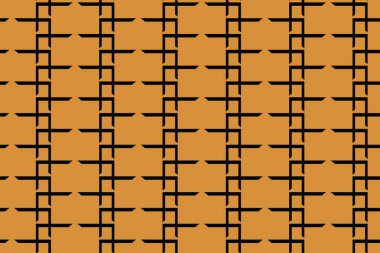 Vektörsüz desen, soyut doku arkaplanı, iki renkte tekrarlanan fayanslar.