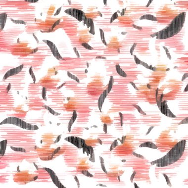 Desen arkaplan tasarımı, keçeli kalemle çizilmiş desen.